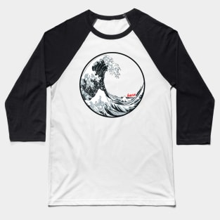 La vague japonaise N°7 Baseball T-Shirt